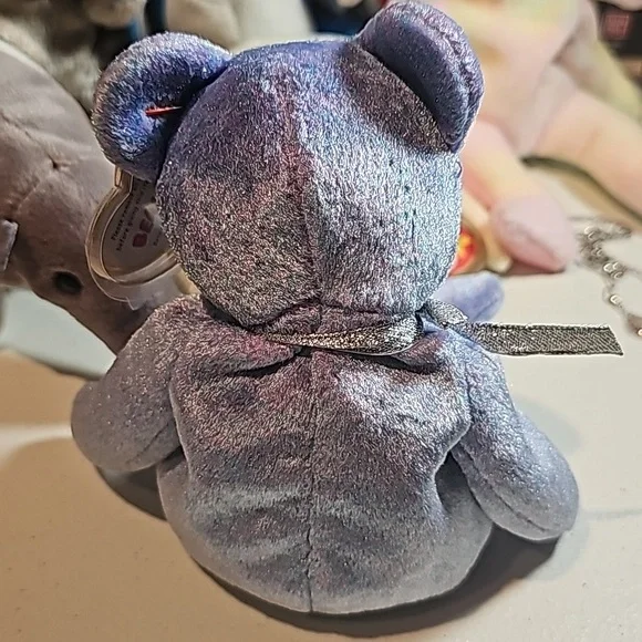 Clubby II Bear 1999 Beanie Baby Ty - Picture 2 of 2